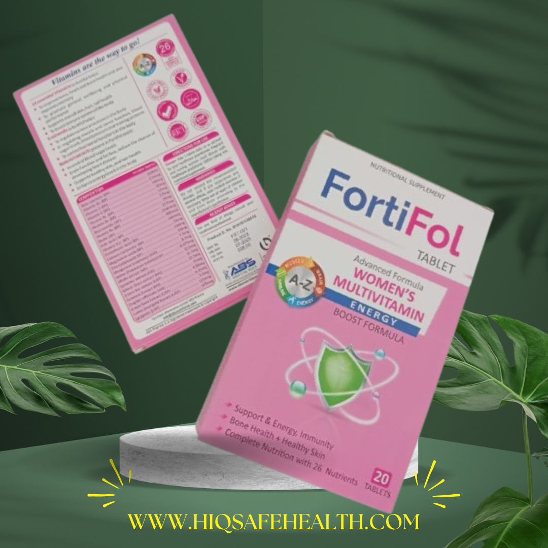 FORTIFOL (20 TABLETS) – HiQ Safe